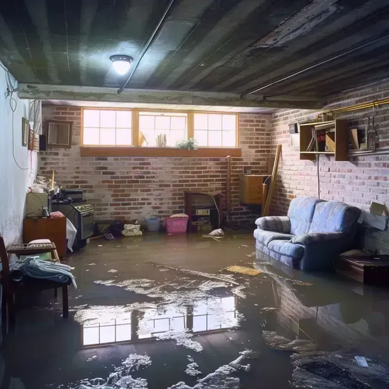 Flooded Basement Cleanup in South Duxbury, MA